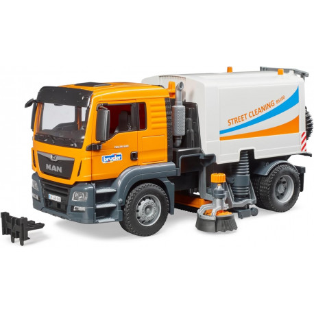Balayeuse MAN TGS 3780 BRUDER 1/16