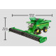 Moissonneuse JOHN DEERE S7 900 chenilles Prestige 43390 BRITAINS 1/32