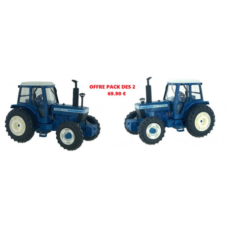 TRACTEUR FORD 8700 4x4 43409 BRITAINS 1/32
