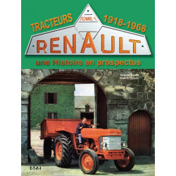 LIVRE RENAULT en prospectus Tome 1 1918-1968 LI00289