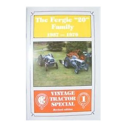 LIVRE VINTAGE TRACTORS THE FERGIE 20 FAMILY LI00123