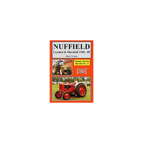 LIVRE VINTAGE TRACTORS NUFFIELD Leyland & Marshall 1948-45 LI00125