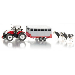 COFFRET STEYR + BETAILLERE 3870 SIKU 1/32 