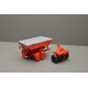 Trémie miniature KUHN + tasse avant REP96 REPLICAGRI 1/32