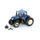 Tracteur miniature NEW HOLLAND T7050 jumelé US 30137.5 ROS 1/32 