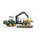 Porteur Forestier miniature JOHN DEERE 1210E BRUDER