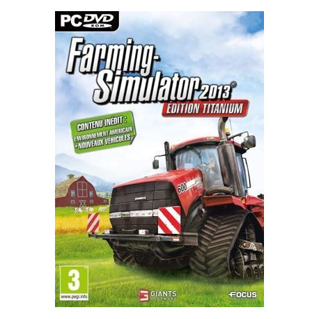 JEU PC FARMING SIMULATOR 2013 TITANIUM CD03701