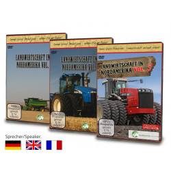 Pack 3 DVD AGRICULTURE EN AMERIQUE DU NORD