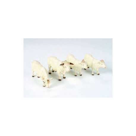 4 vaches charolaises 40962 BRITAINS 1/32