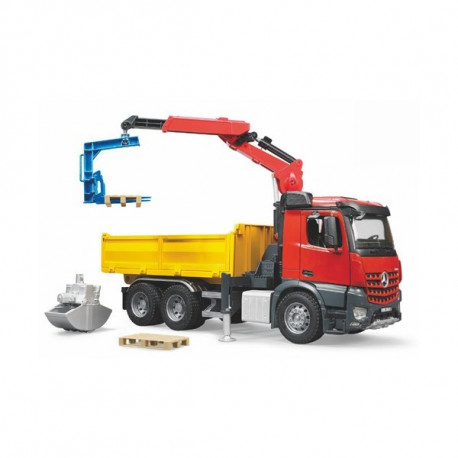 CAMION GRUE MB AROCS 3651 BRUDER 1/16