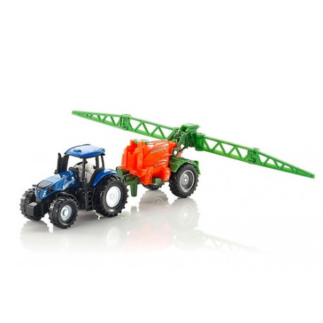 Tracteur New Holland avec épandeur Kverneland - SIKU - Echelle 1/87 -  Cdiscount Jeux - Jouets