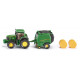 JOHN DEERE 7530 ET PRESSE 990 1665 SIKU 1/64 