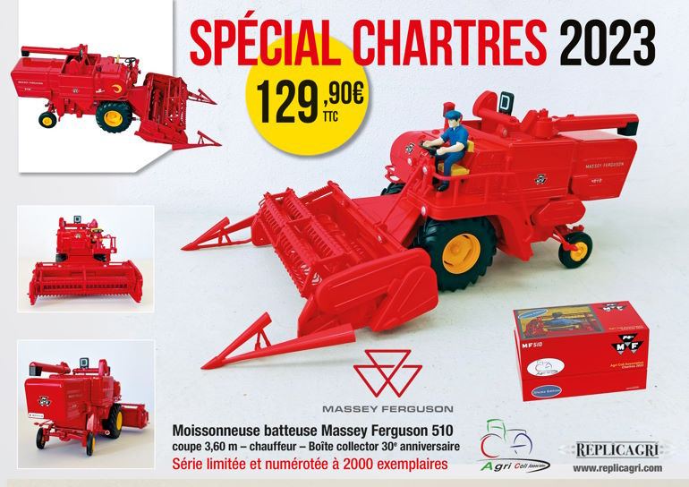 Moissonneuse batteuse Massey Ferguson 150 CHARTRES 2023